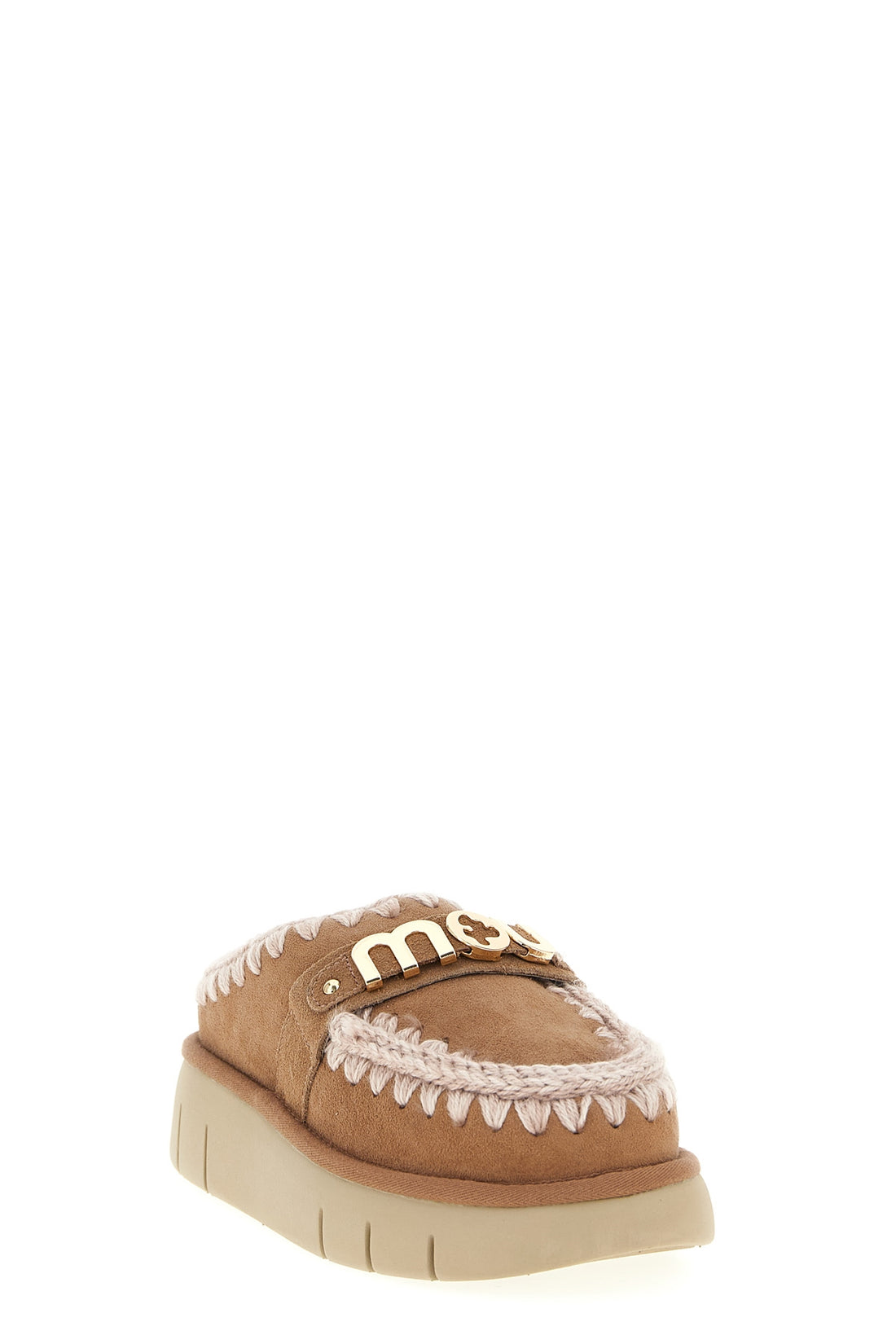 MOU 40 bounce clog suede sabots