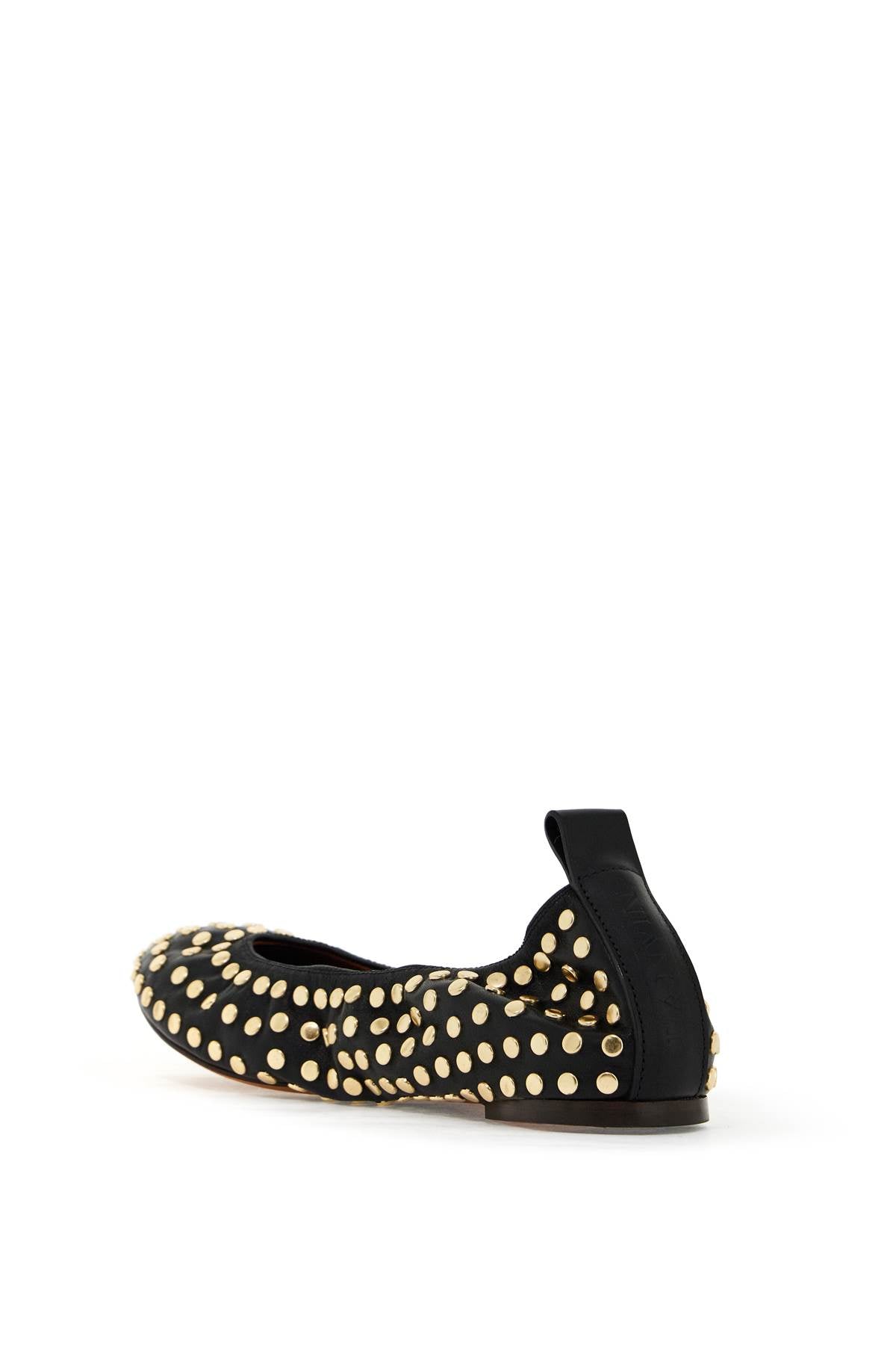 studded ballet flats