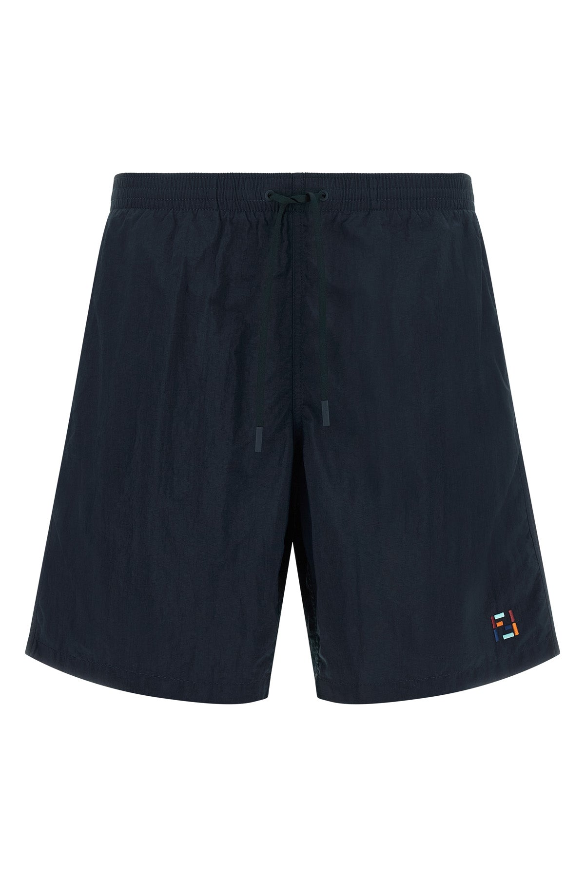 the fendi ff stitching beach shorts set a new standard for the resort wardrobe