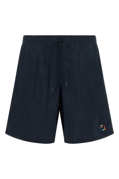 the fendi ff stitching beach shorts set a new standard for the resort wardrobe