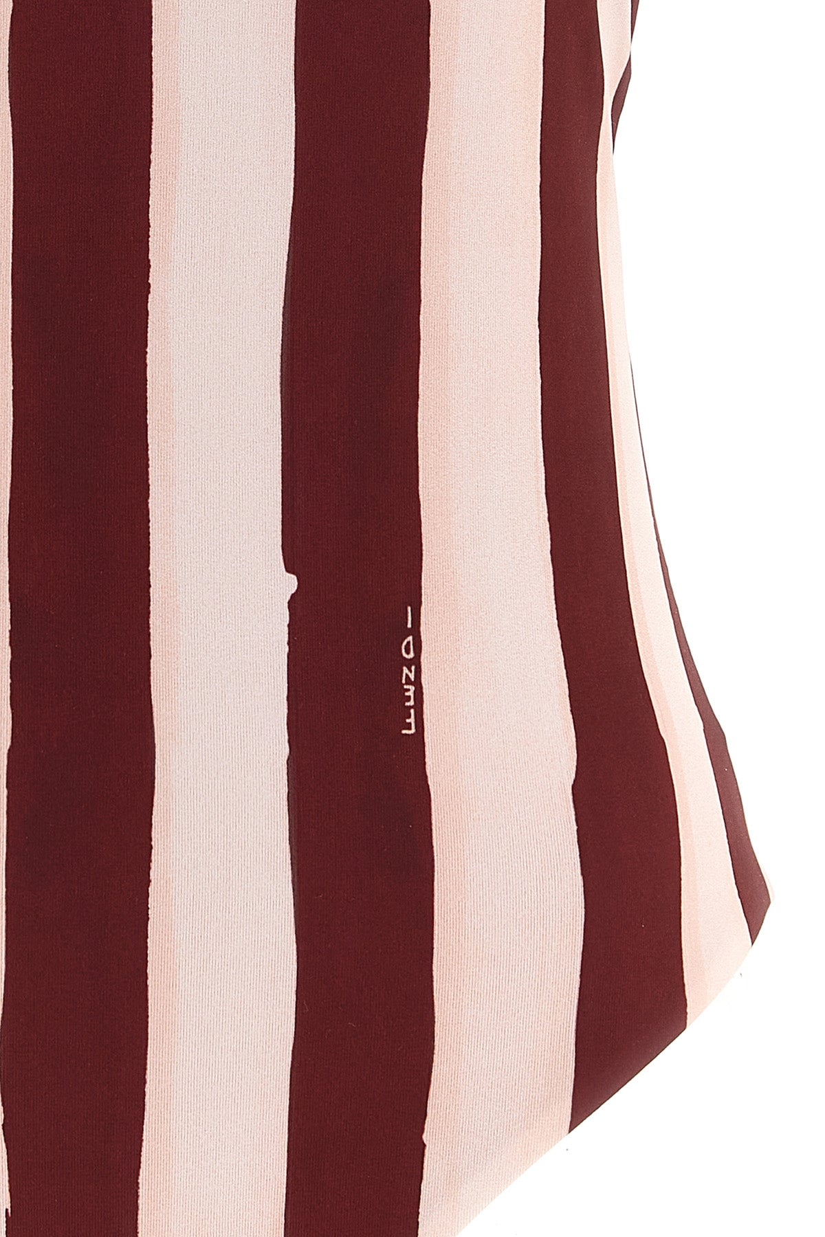the fendi reversible one-piece swimsuit redefines beachwear aesthetics through a