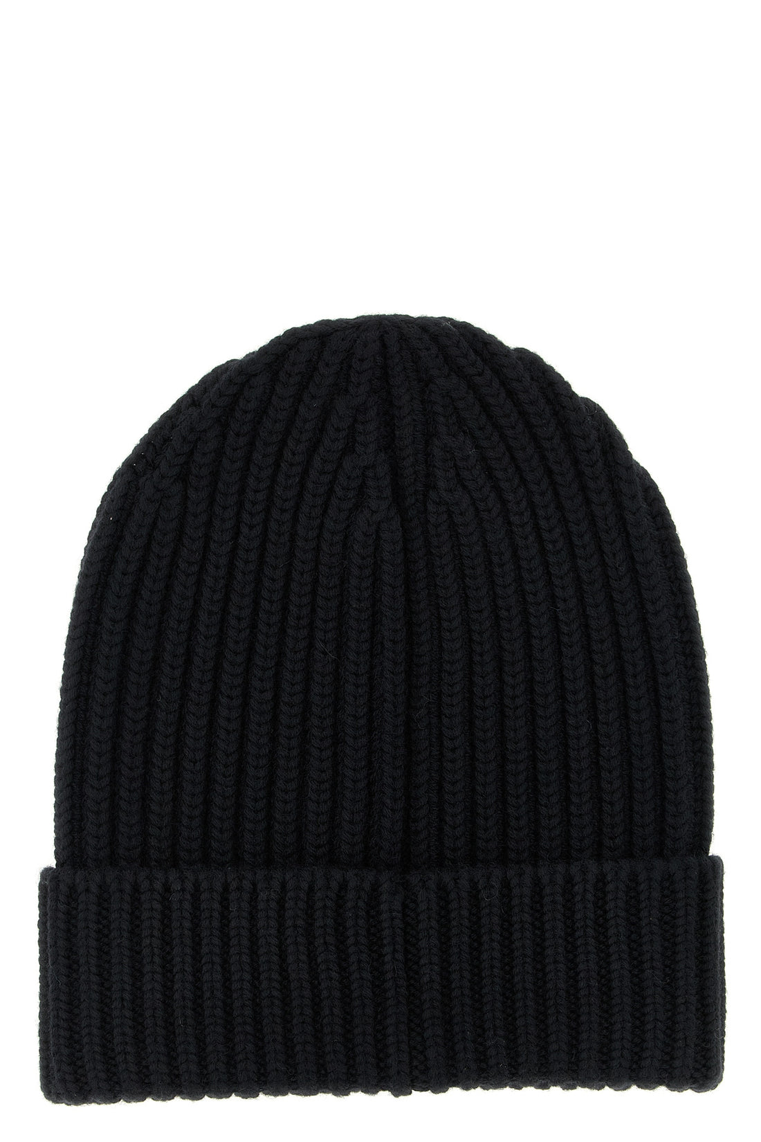 DOLCE &amp; GABBANA OS turn-up wool knit beanie