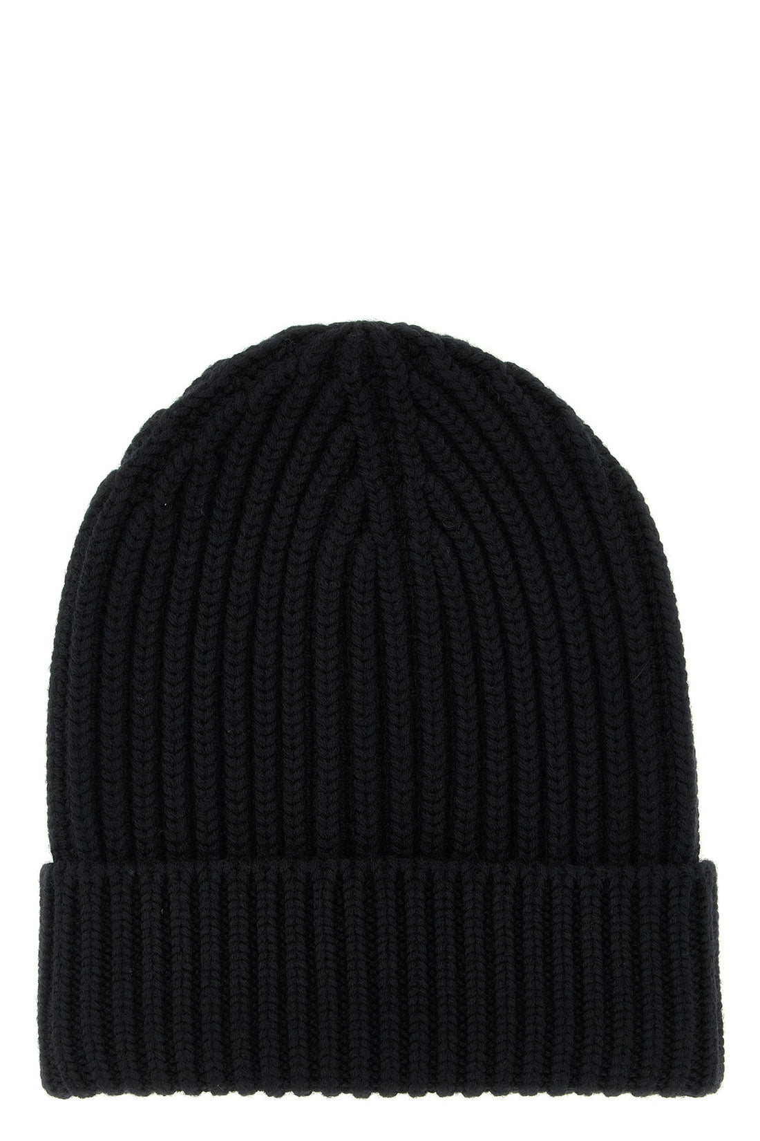DOLCE &amp; GABBANA OS turn-up wool knit beanie