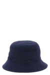 reversible bucket hat in cotton denim