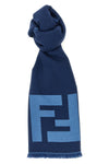 fine wool jacquard scarf