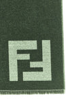 fine wool jacquard scarf