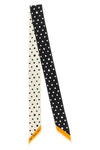 double-sided wrappy silk bandeau