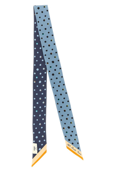 double-sided wrappy silk bandeau