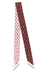 double-sided wrappy silk bandeau