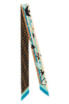 the fendi wrappy pure silk bandeau is an extremely versatile accessory
