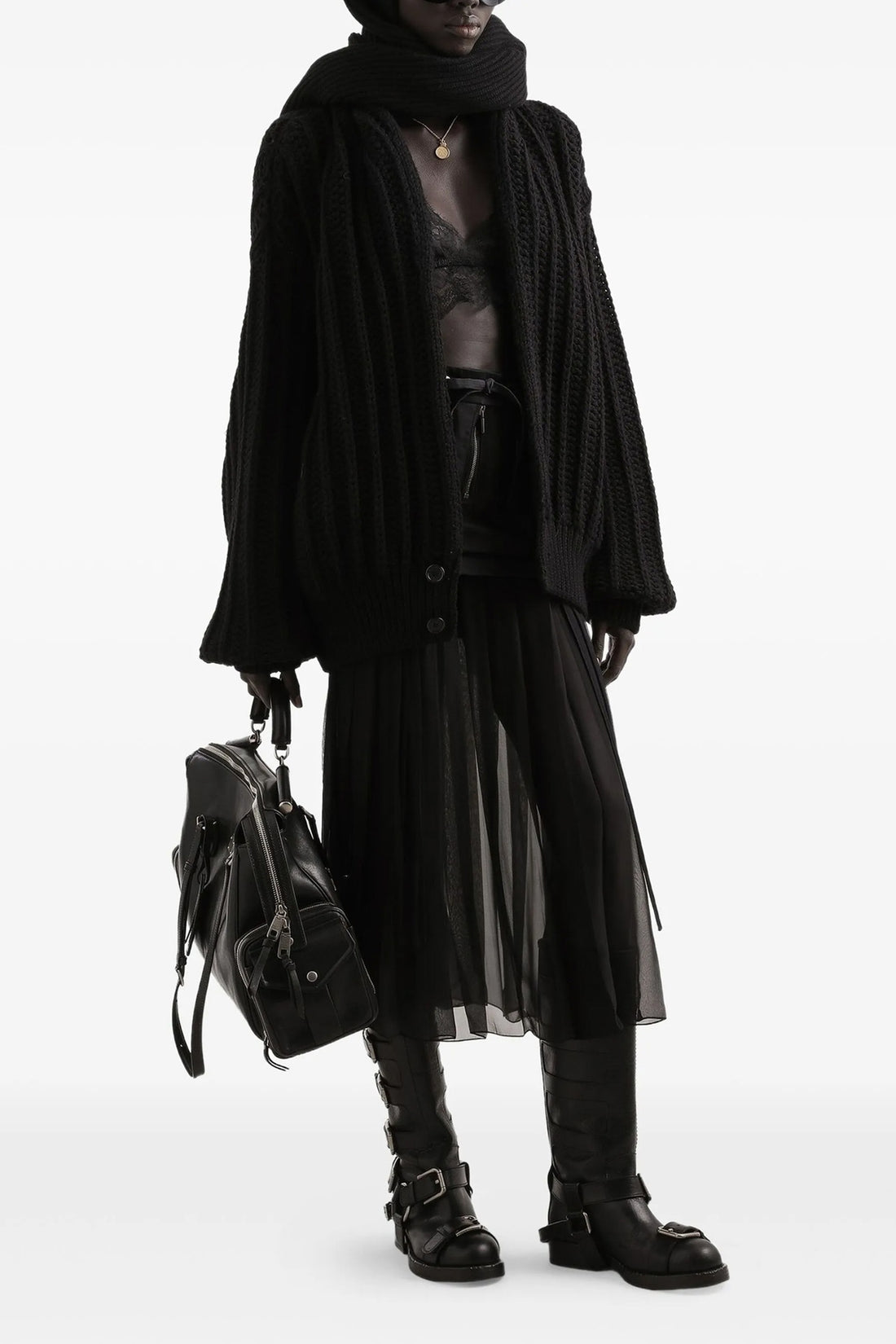 DOLCE &amp; GABBANA S coarse wool cardigan