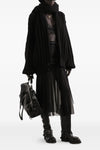 coarse wool cardigan