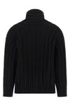 coarse wool cardigan