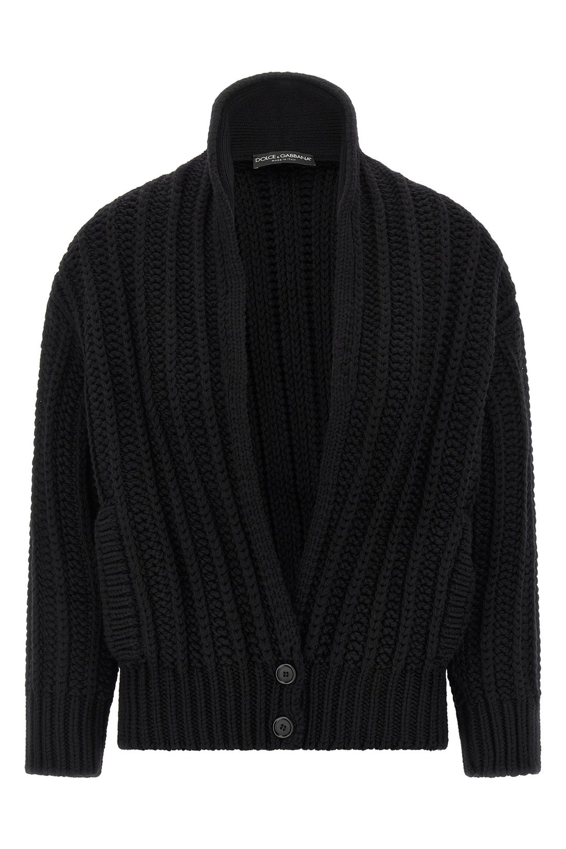 DOLCE &amp; GABBANA S coarse wool cardigan