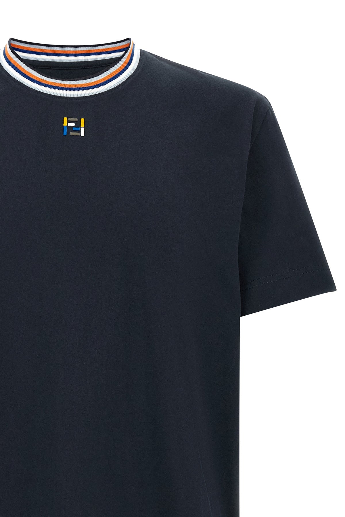 the t-shirtfendi defines the codes of contemporary luxury through rigorous execu