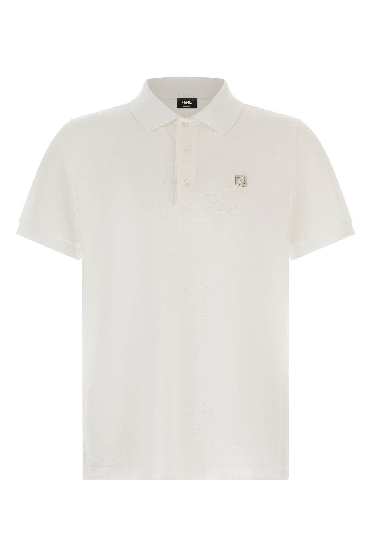 cotton piqué polo shirt