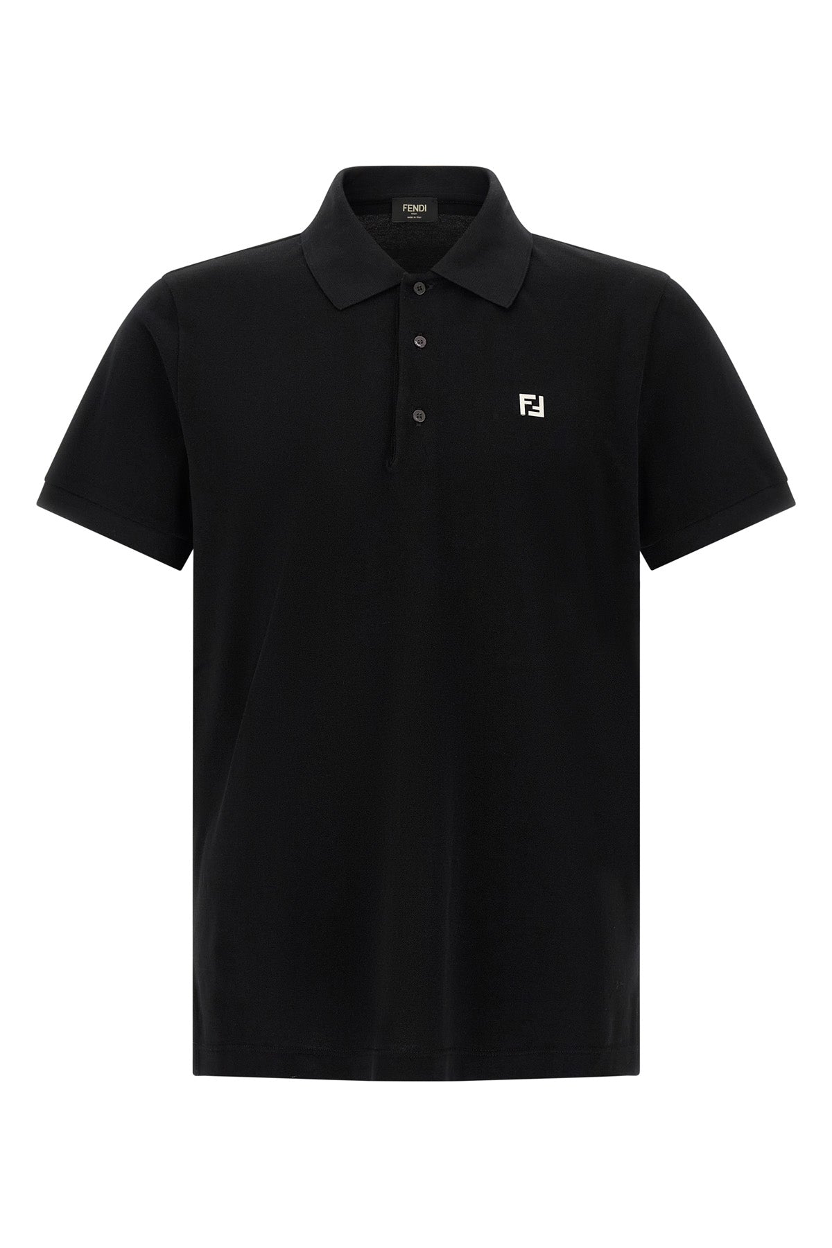 cotton piqué polo shirt