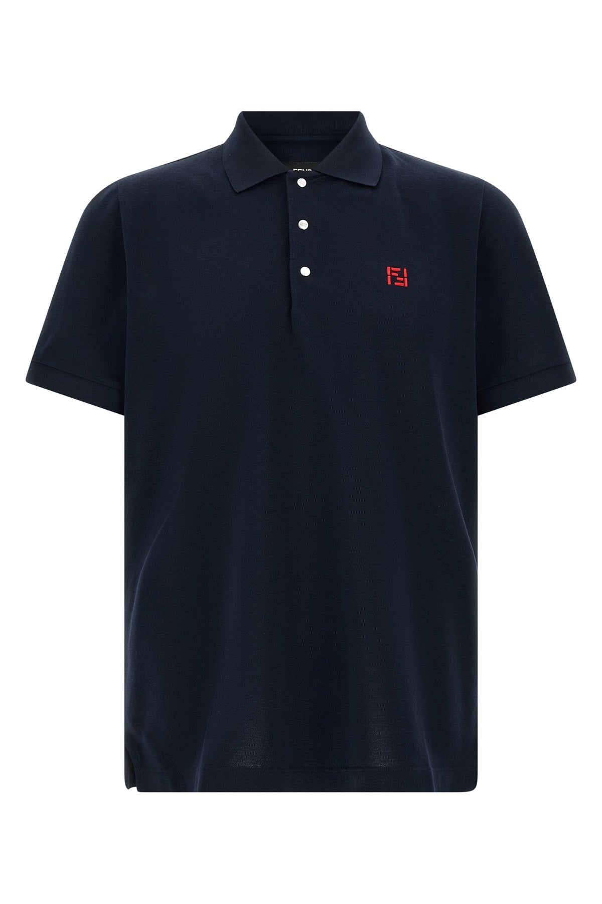 piqué cotton polo shirt