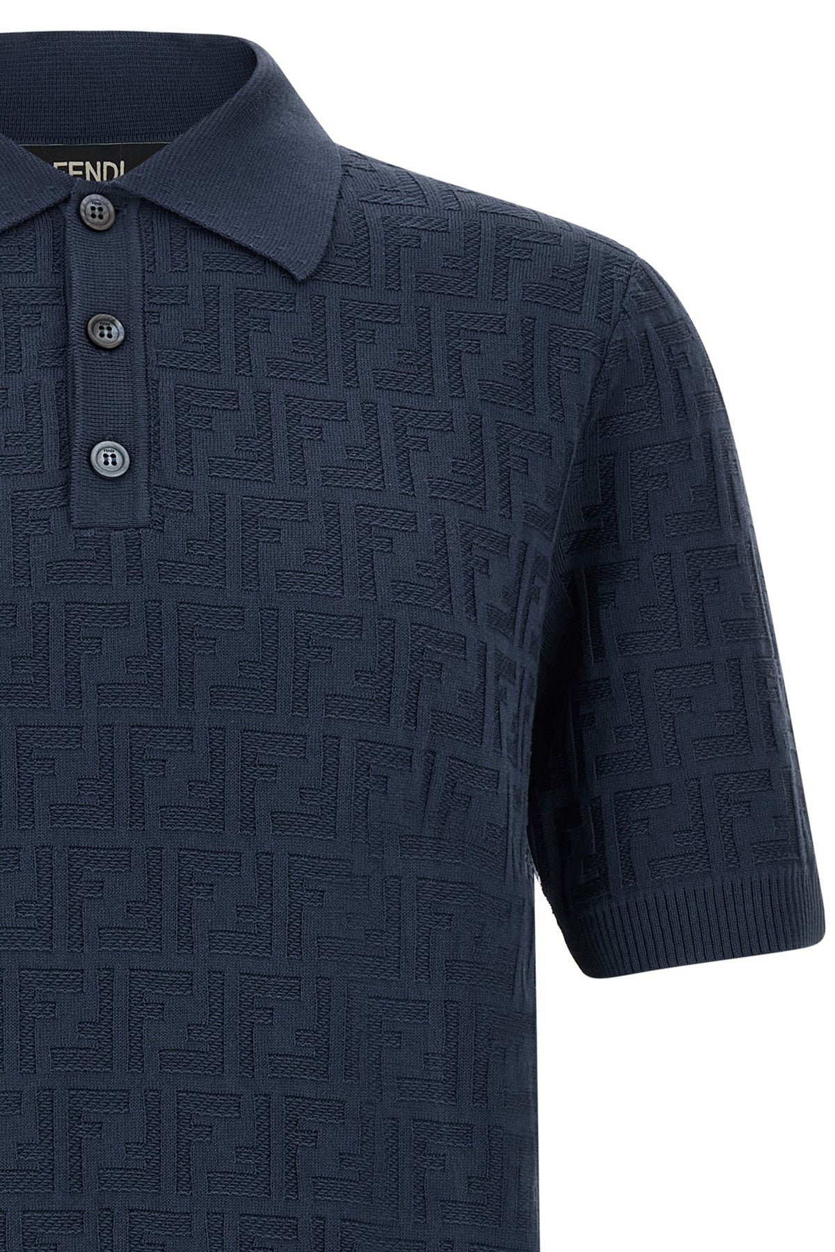 the fendi short-sleeved polo shirt