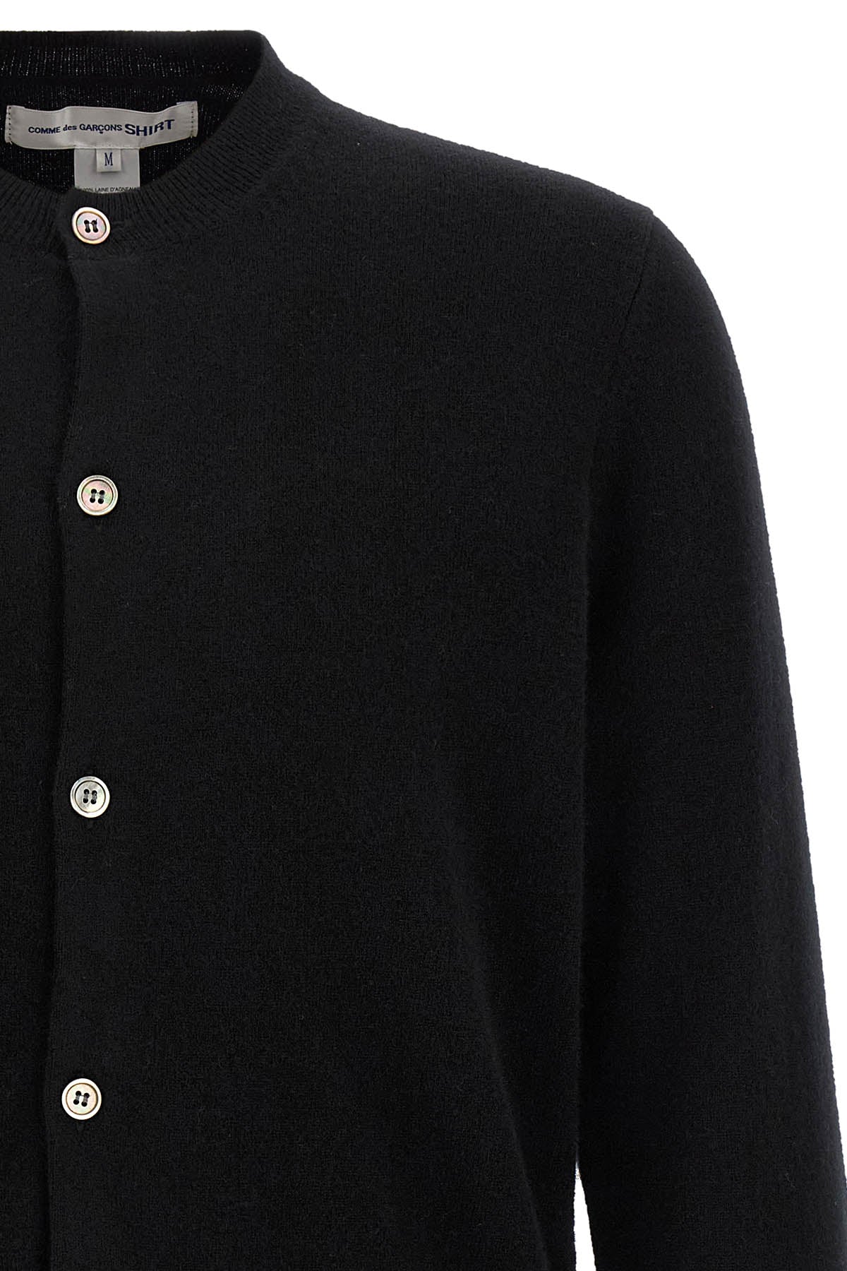 the comme des garçons shirt cardigan