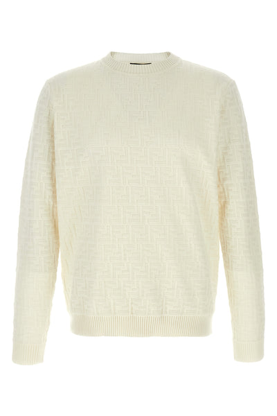 zucca sweater in jacquard cotton