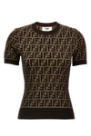 jacquard cotton sweater