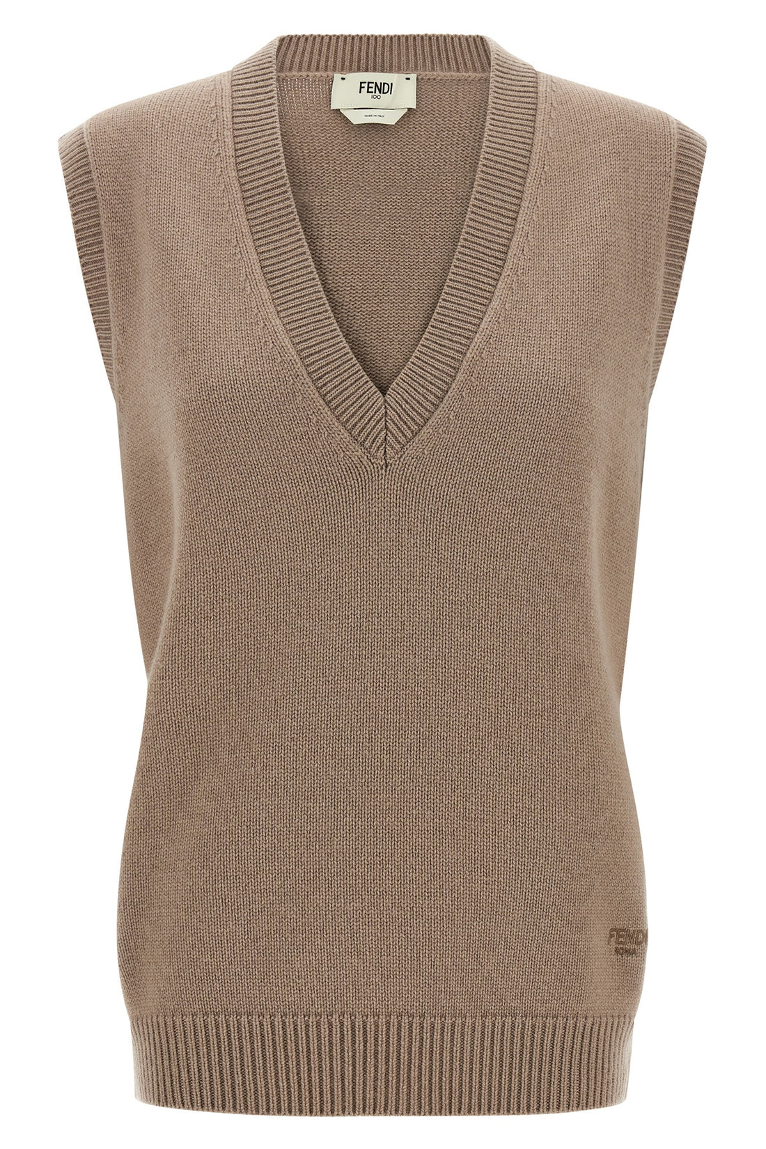 FENDI 36 cashmere vest