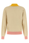 cotton and silk yarn sweater
