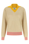 cotton and silk yarn sweater