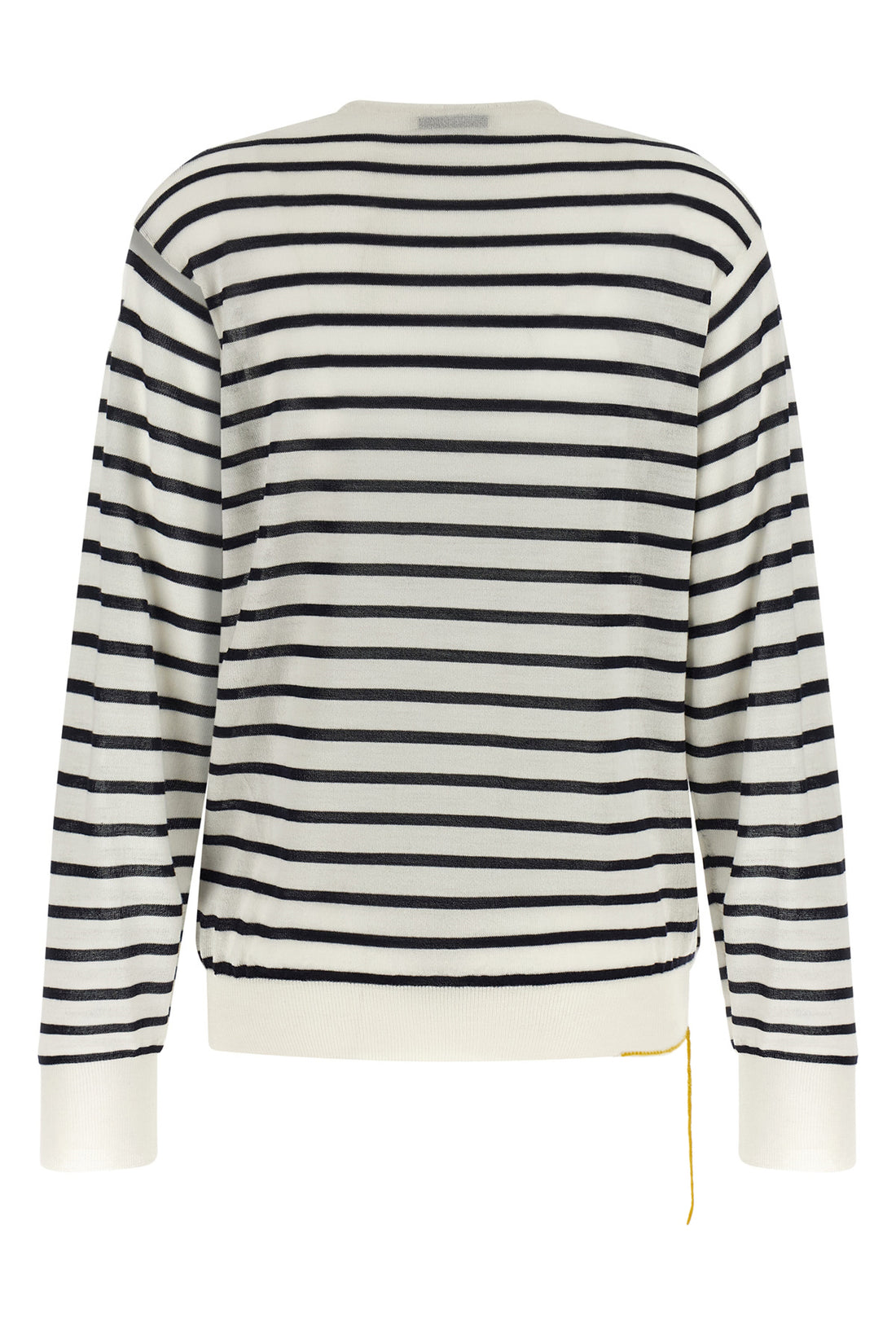 FENDI 38 the fendi jersey redefines the codes of marinière aesthetics through an oversize