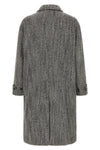 the dolce & gabbana in chevron coat
