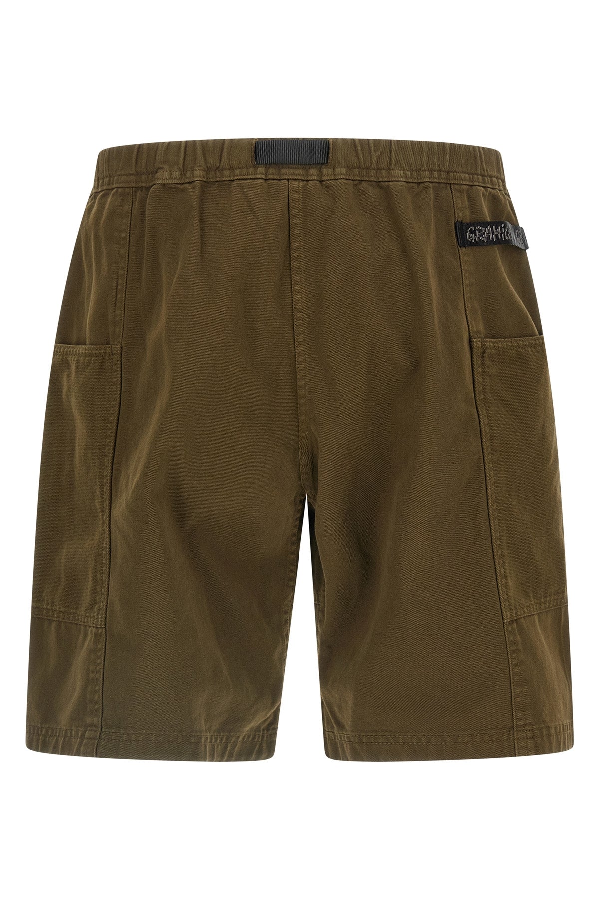 gadget vintage effect cotton twill bermuda shorts