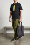 gadget cotton twill trousers
