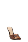 elle patent leather and glass sandals
