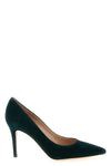 gianvito suede pointed pumps