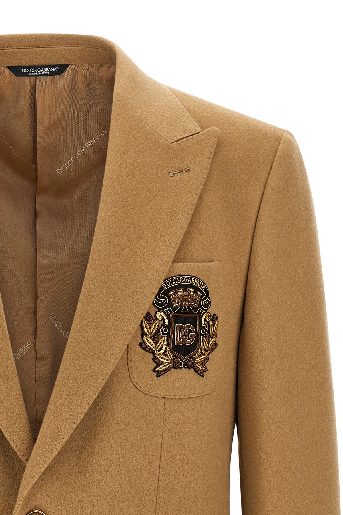 the dolce&gabbana portofino cashmere drap blazer