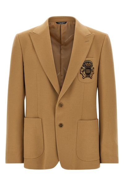 the dolce&gabbana portofino cashmere drap blazer