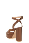 sabrina satin sandals