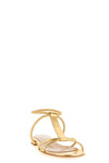 lilo metallic nappa leather sandals