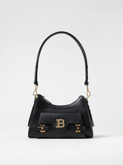 balmain-woman-s-shoulder-bag-dn1bt904lslx-black