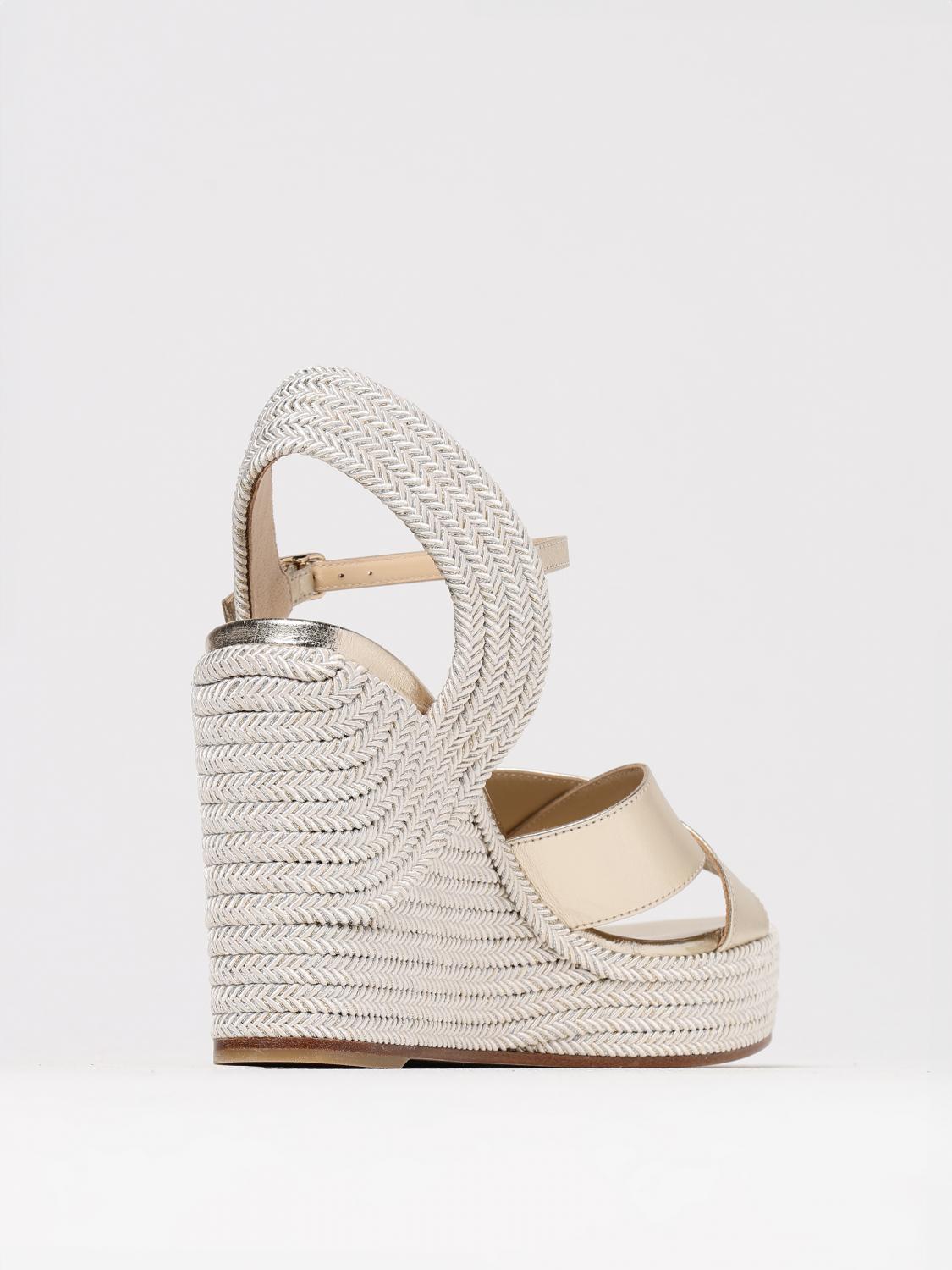 woman's heeled sandal