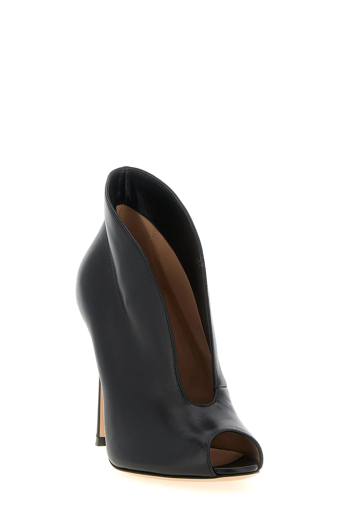 GIANVITO ROSSI 36 gianvito rossi vamp ankle boots represent a masterful architectural footwear d