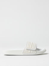 jimmy-choo-woman-s-flat-sandals-fitzfzwyx-white