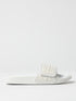 jimmy-choo-woman-s-flat-sandals-fitzfzwyx-white