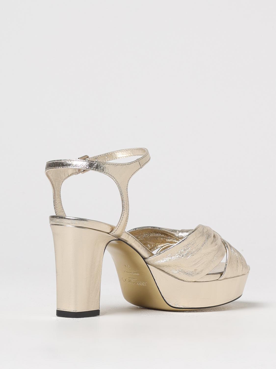 woman's heeled sandal