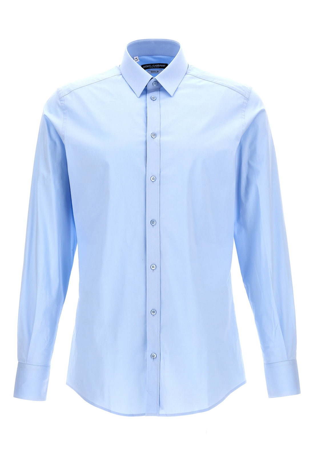 DOLCE &amp; GABBANA 39 cm dg essential stretch cotton shirt