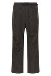 northside plaid checked polyester seersucker fabric pants