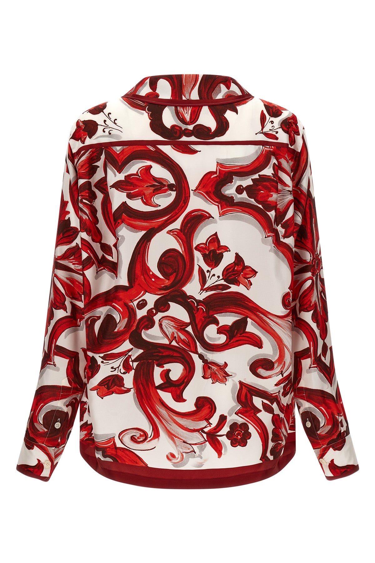 the dolce & gabbana vanity shirt in fine silk twill