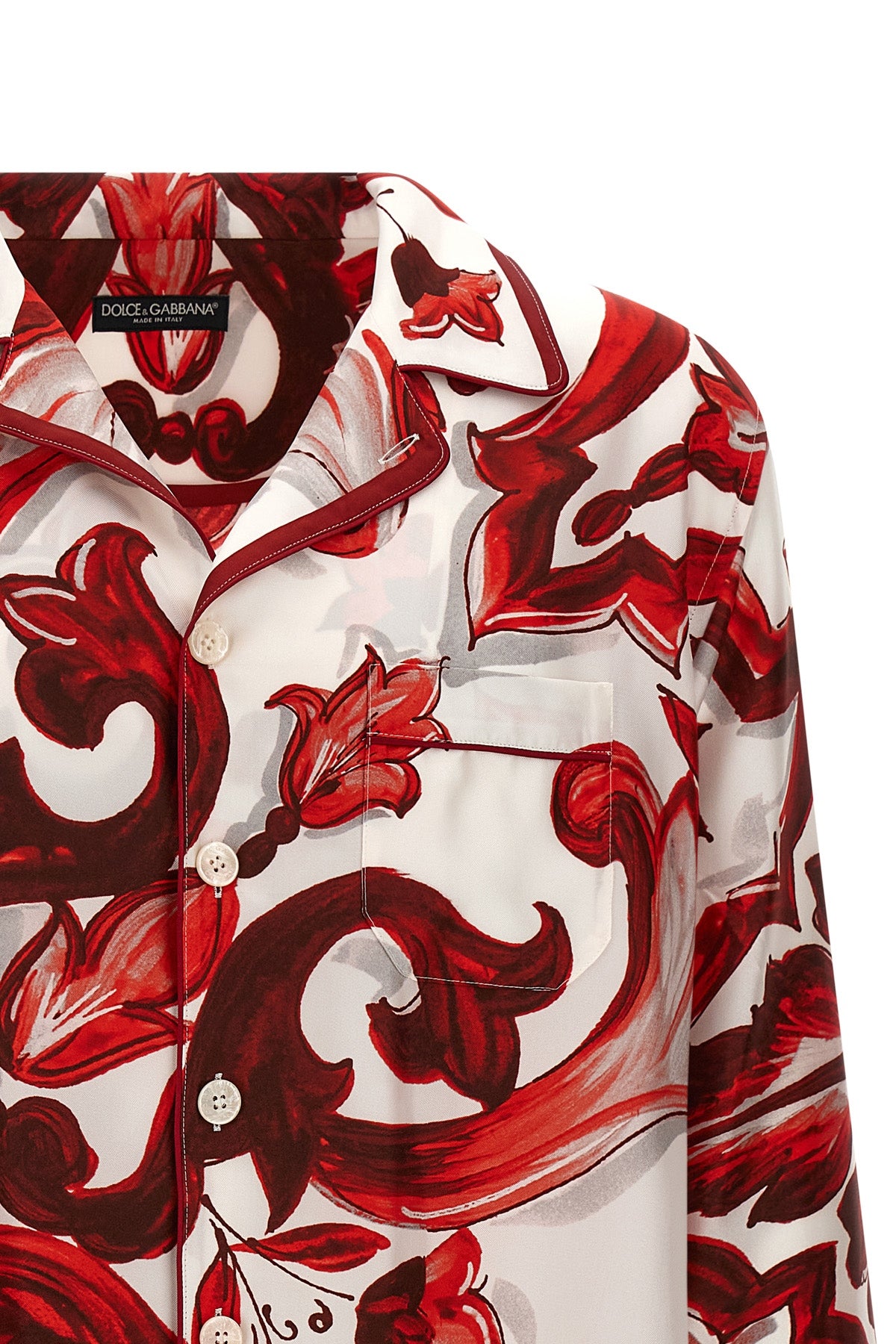 the dolce & gabbana vanity shirt in fine silk twill