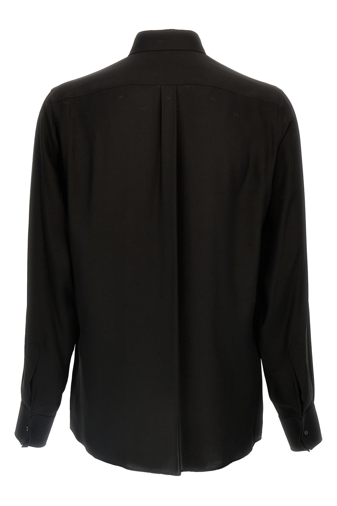 DOLCE &amp; GABBANA 41 cm martini crepe de chine silk shirt